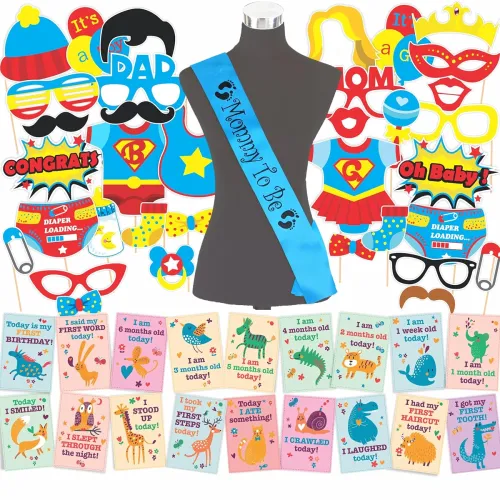 Image of Wobbox Baby Shower Decoration Kit