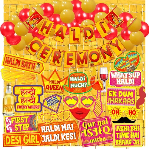 Image of Wobbox Haldi Ceremony , wedding Decoration Items