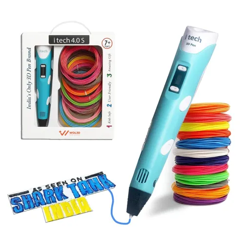 Image of WOL3D Itech (Blue) Magic 3D Pen 