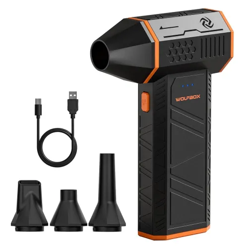 Image of WOLFBOX MF50 Cordless Electric Air Duster-110000RPM High-Power Mini Blower