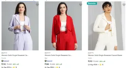 Women Blazer Starting @ ₹186
