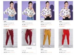 Women Cargo & Top Starting @ ₹149