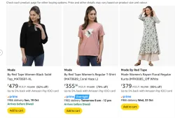 Women Clothes Minimum 70% Discount