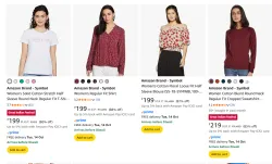 Amazon Brand - Symbol women Clothes Starting @ ₹199