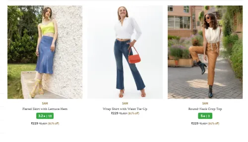 Image of Women Clothes Starting @ ₹229