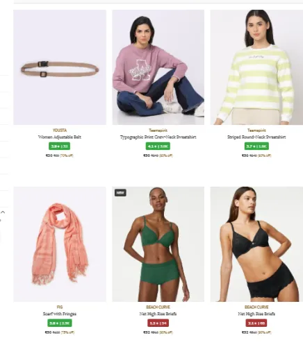 Image of Women Clothes Starting @ ₹50