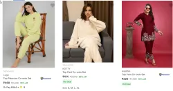 Women Co-ords Set Starting @ ₹320