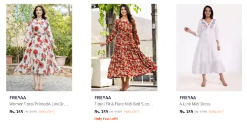 Image of Women Dress Starting @ ₹142
