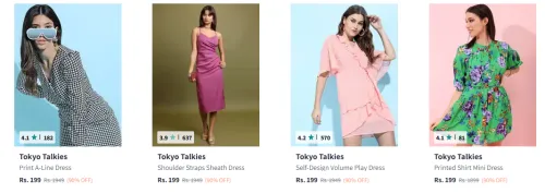Image of Women Dress Starting @ ₹199