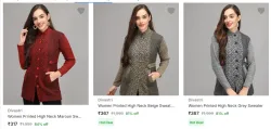 Women Fashion Sweater Starting @ ₹317