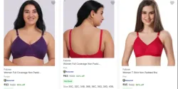 Women Full Coverage Non Padded Bra