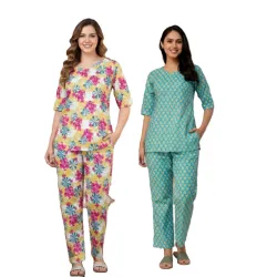 Women & Girls Cotton Night Suit
