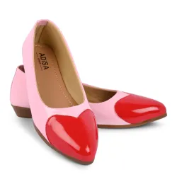 Women Girls Slip On Ballet Flats