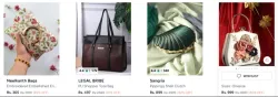 Women handbags up to 82% Discount 