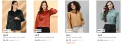 Women Jacket Minimum 90% Discount