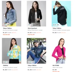  Womens Coats & Jackets For Women Starting at ₹237