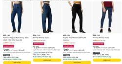 Women Jeans Startting @ ₹299