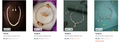Image of Women Jewellery Set Starting @ ₹83
