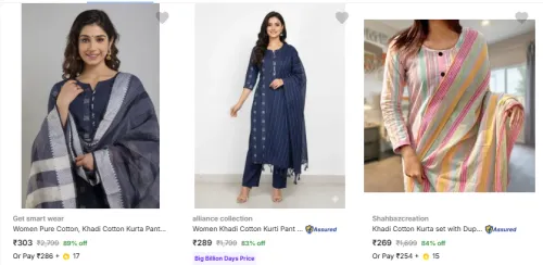 Image of Women Kurta Starting @ ₹289