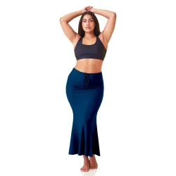 Women Mermaid Fishcut Stretchable Saree Shapewear Petticoat