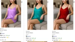 women Nighty Starting @ ₹139