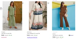 Women Ords-set Minimum 70% Discount