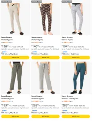  Women Pyjama upto 82% Discount 