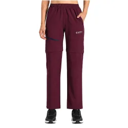 Womens Convertible Track Pants to Shorts