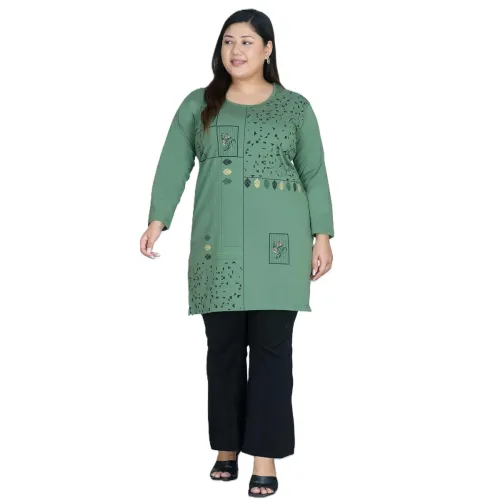 Image of Women's Cotton Printed Kurti 