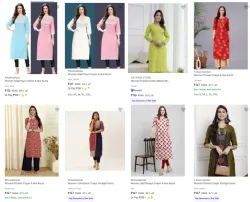 Womens Kurta at Starting @ ₹112