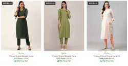 Womens Kurta Suit Sets @ Start ₹371