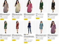 Womens kurti starting @ ₹95