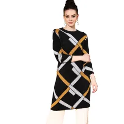 Womens Naylon Long Sweater