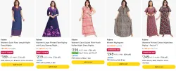 womens nighty dress starting @ ₹189