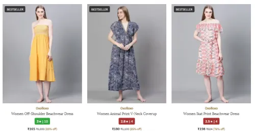 Image of Women's Swimwear Starting At ₹165.
