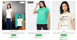 Womens T-shirt starting @ ₹100