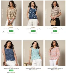 womens top starting @ ₹199