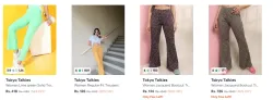 Tokyo Talkies Womens Trousers Starting at ₹126