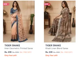 Women saree Starting @ ₹239