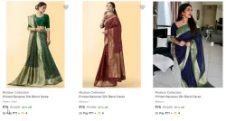 Women Saree Starting @ ₹75