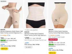 Women Shapewear Starting @ ₹99