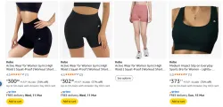 Women Sports Wear Starting @ ₹300