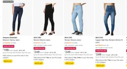 Women Stylish Jeans from ₹199