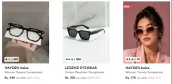Women sunglasses up to 85% Discount 