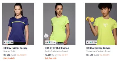 Image of Women T-shirt Starting @ ₹199