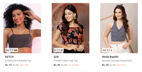 Image of Women Top Starting @ ₹74