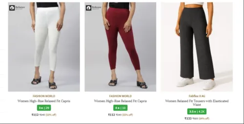 Image of women track pant starting at ₹112