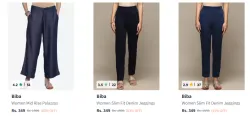Women Trouser Minimum 80% Discount