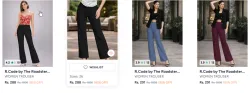 Women Trouser Minimum 80% Discount