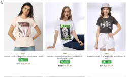 Women Tshirt Starting @ ₹101